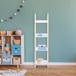 Etagère enfant en bois 30 cm 4 plateaux tim