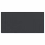 vidaXL Table de Jardin Anthracite 200 x 100 x 73 cm polyrotin