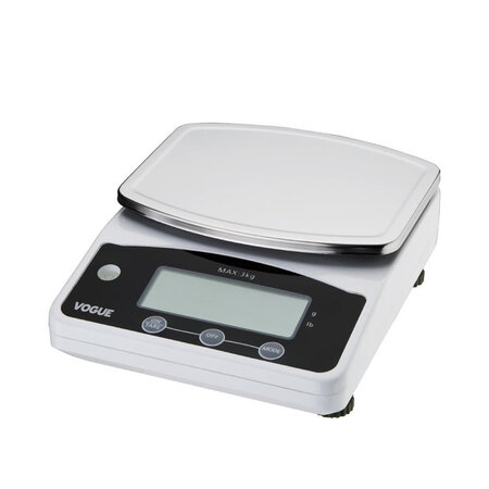 Balance de cuisine électronique 3 kg - weighstation -  - inox 178x225x80mm