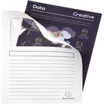 Paquet 100 chemises à fenêtre FOREVER Blanc x 4 EXACOMPTA