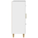 vidaXL Buffet blanc 69 5x34x90 cm bois d'ingénierie