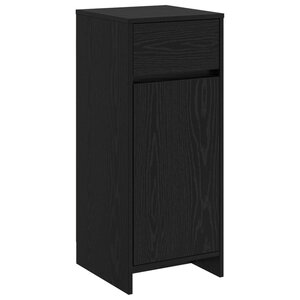 vidaXL Armoire de salle de bain Chêne noir 35 x 36 5 x 85 cm