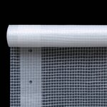 vidaXL Bâche Leno 260 g/m² 3 x 4 m Blanc