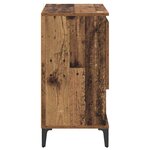 vidaXL Buffets 2 Pièces Bois Ancien 60 x 35 x 70 cm Bois d'ingénierie