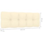 vidaXL Banc d'angle de jardin et coussins 239 cm Bois de pin imprégné