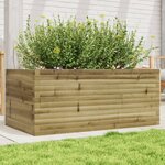 vidaXL Jardinière 110x60x45 5 cm bois de pin imprégné