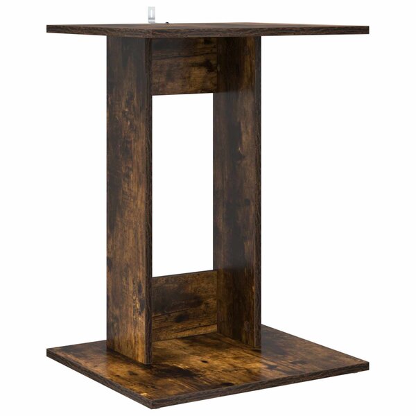 vidaXL Table d'appoint Chêne fumé 45 x 40 x 62 5 cm Bois d'ingénierie