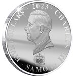 Pièce de monnaie en Argent 5 Dollars g 31.1 (1 oz) Millésime 2023 Disney 100 Magical Years MICKEY MOUSE