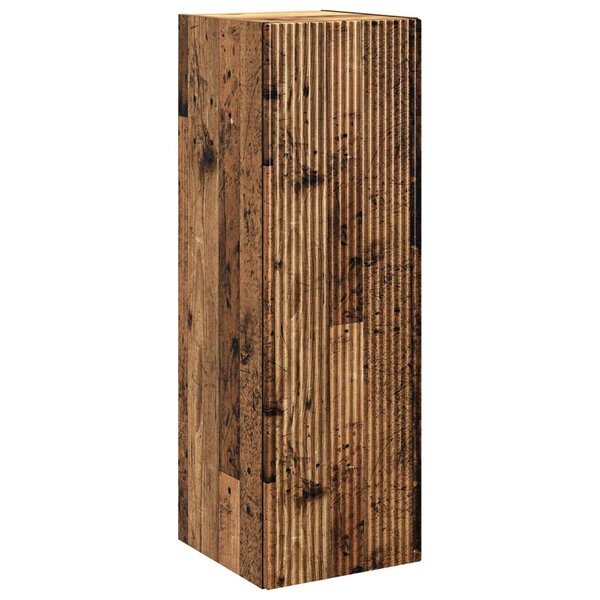 vidaXL Cabinet de Salle de Bain Mural Bois ancien 33 x 34 5 x 60 cm
