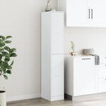vidaXL Armoire d'apothicaire blanc 30x41x174 5 cm bois d'ingénierie