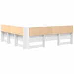 vidaXL Tête de lit de rangement Blanc 180 cm Bois d'ingénierie
