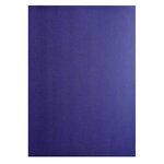 Paquet De 100 Couvertures Grain Toilé Pour Reliure A4 - Bleu Foncé - Exacompta
