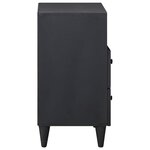 vidaXL Table de chevet avec tiroir Multicolore 50 x 33 x 60 cm