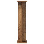 vidaXL Support de Plante Bois ancien 25 x 25 5 x 100 5 cm