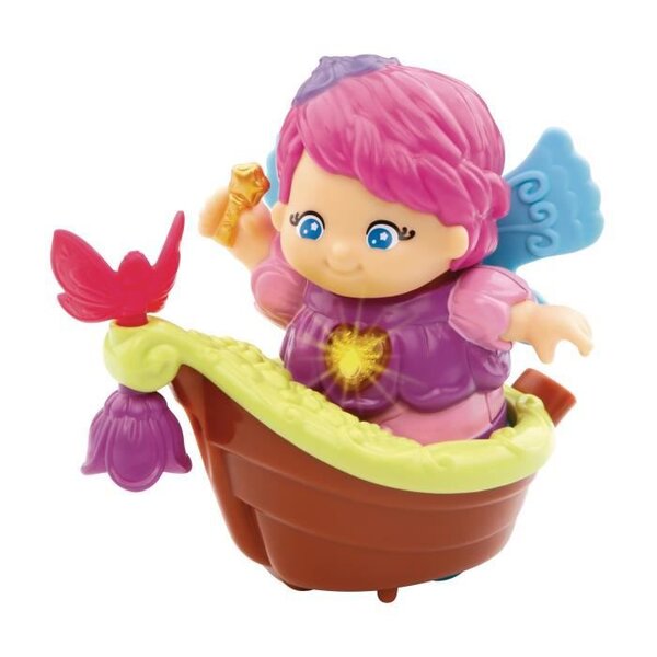 VTECH - Tut Tut Copains - Le Royaume Enchanté - Lulu la Fée Farfelue et son Chariot Nature