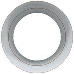 vidaXL Lit de jardin surélevé marron avec aspect bois 80x80x81 cm en acier