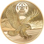 Pièce de monnaie en Or 25000 Togrog g 31.1 (1 oz) Millésime 2026 CHINGGIS KHAAN
