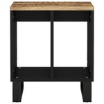 vidaXL Table d'appoint 40x31x46 cm Bois de manguier et d'ingénierie