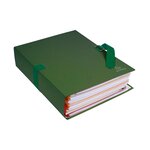 Chemise à dos extensible, A4, carton, vert foncé EXACOMPTA