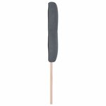 vidaXL Tête de lit avec des lumières à LED Réglable Gris 72 cm Velours