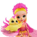 ENCHANTIMALS Poupée Falon Phénix 15 cm et Sunrise