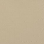vidaXL Écran de balcon beige 75x1000 cm 100  polyester oxford