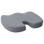 vidaXL Coussin d’assise avec oreiller Gris 47 x 37 x 8 cm Avec filet