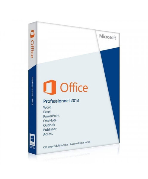 Microsoft Office 2013 Professionnel (Pro) - Clé licence à télécharger