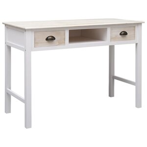 vidaXL Table console 110x45x76 cm bois