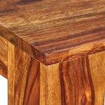 vidaXL Banc Bois massif 110x35x45 cm