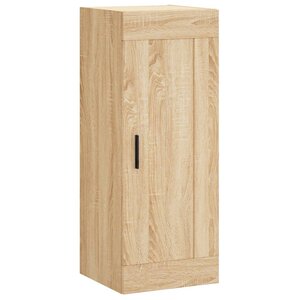 vidaXL Armoire murale chêne sonoma 34 5x34x90 cm bois d'ingénierie