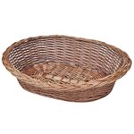 vidaXL Panier/Lit pour animaux de compagnie Naturel 70 cm