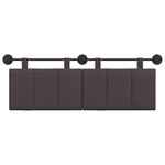 vidaXL Tête de lit suspendue Tissu