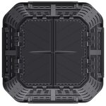 vidaXL Composteur de jardin Noir 93 3x93 3x146 cm 1000 L