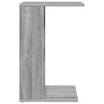 vidaXL Table d'appoint Gris Sonoma 40 x 35 x 60 5 cm Bois d'ingénierie