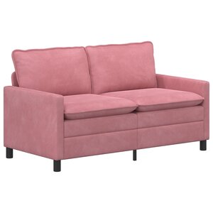 vidaXL Canapé Rose 156 x 81 x 87 5 cm Velours
