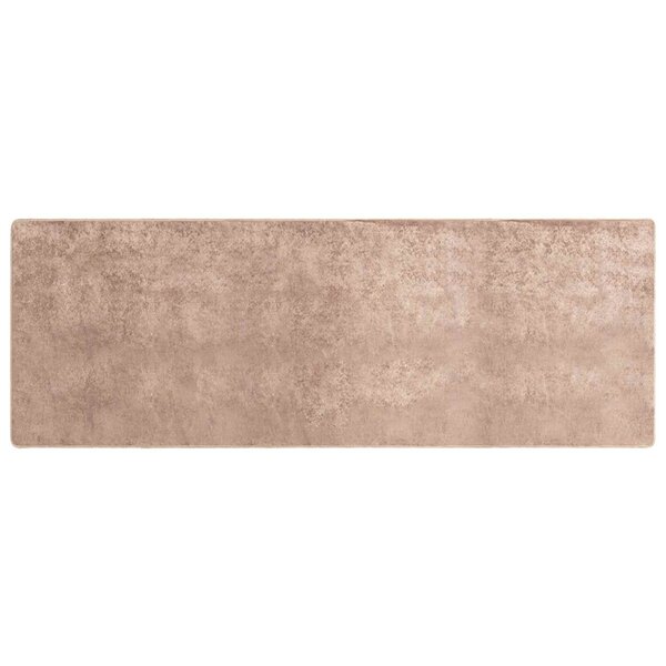 vidaXL Coureur de Tapis MARSA Sable 100 x 250 cm Polyester et PVC