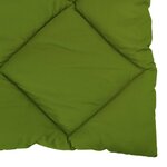 vidaXL Duvet complet toute l'année Vert 200 x 200 cm Microfibre