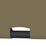 vidaXL Pergola de jardin avec auvent rétractable 3x3 m Taupe 180 g/m²