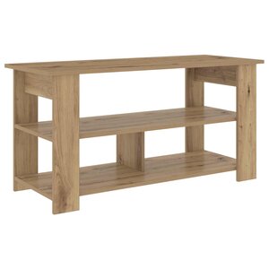 vidaXL Support de télévision Chêne artisanal 100 x 40 x 50 cm