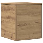 vidaXL Boîte de Rangement chêne artisanal 40 x 42 x 46 cm