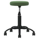 vidaXL Chaise de salle à manger Vert foncé Velours