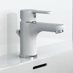 EISL Mitigeur de lavabo DIZIANI blanc-chrome