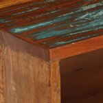 vidaXL Meuble TV 118x35x45 cm Bois de récupération massif