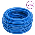 vidaXL Tuyau d'air bleu 0 6" 2 m PVC