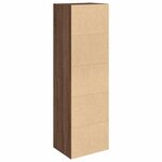 vidaXL Bibliothèque chêne marron 31x24x102 cm bois d'ingénierie
