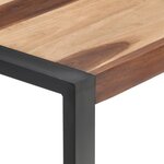 vidaXL Table à manger 120x60x75 cm Bois massif