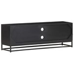 vidaXL Meuble TV 120x30x40 cm Bois massif de manguier