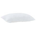 vidaXL Couette avec oreiller 3 Pièces Blanc 240 x 260 cm Microfibre