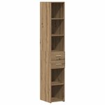 vidaXL Haut Armoire avec tiroir chêne artisanal 30 x 42.5 x 185 cm